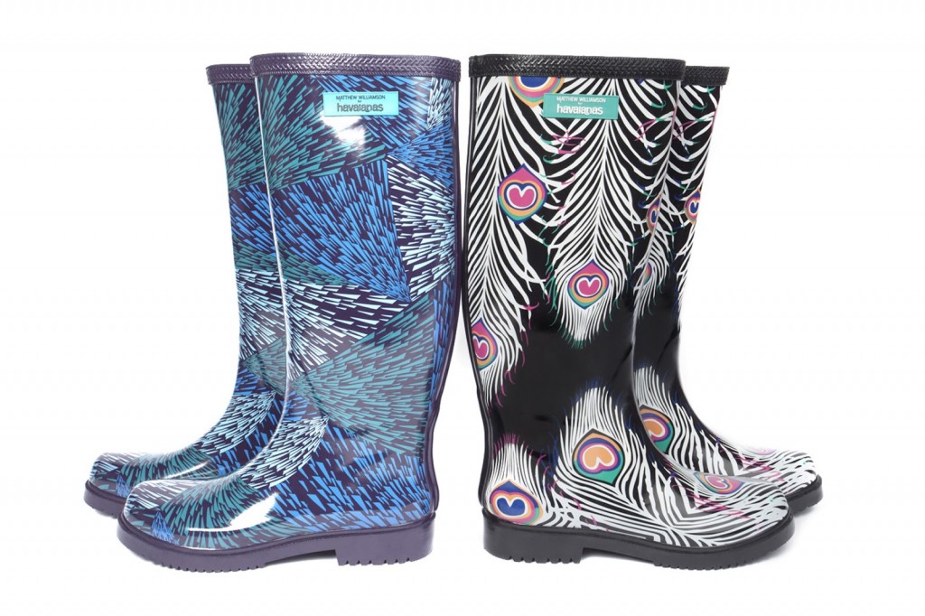 Rainboot: Matthew Williamson for Havaianas